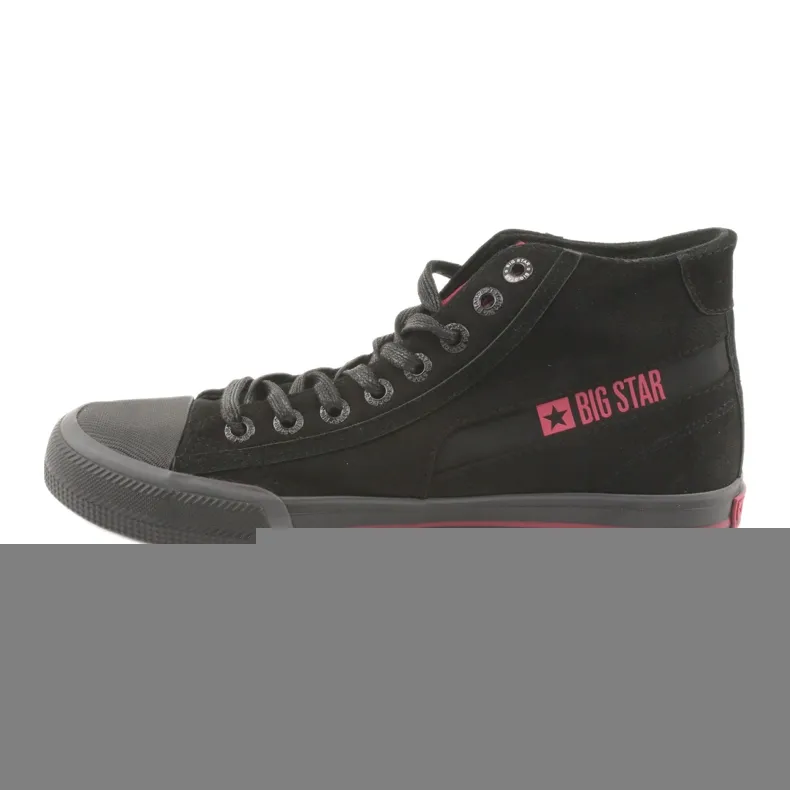 Baskets noires Big Star 174084 le noir