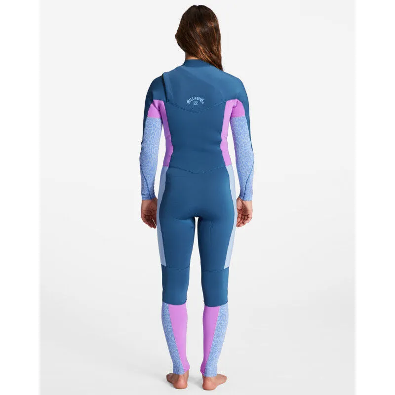 Billabong 3/2 mm Synergy 2022 Chest Zip - Combinaison de surf femme | Hardloop