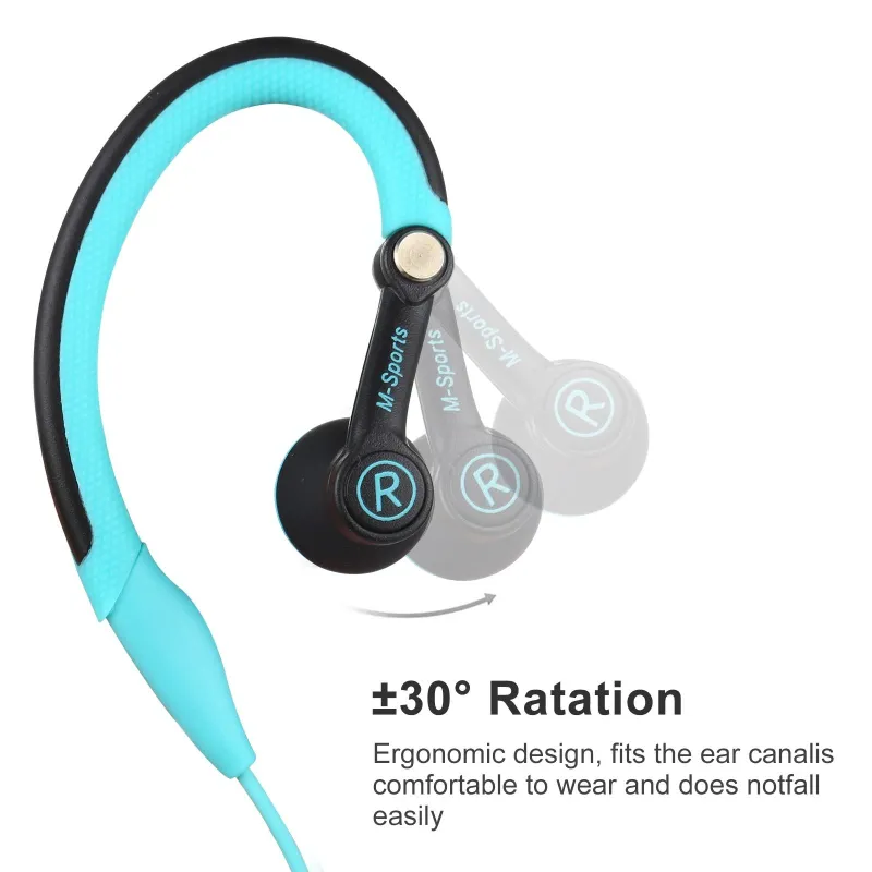 Casque Sport Intra-Auriculaire Pour Jogging Et Gym