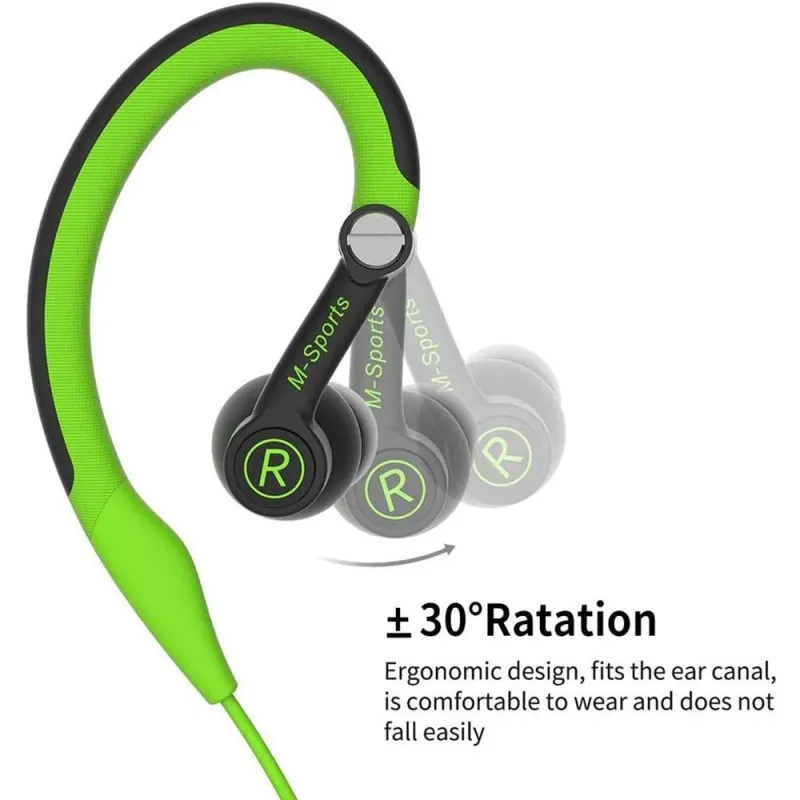 Casque Sport Intra-Auriculaire Pour Jogging Et Gym
