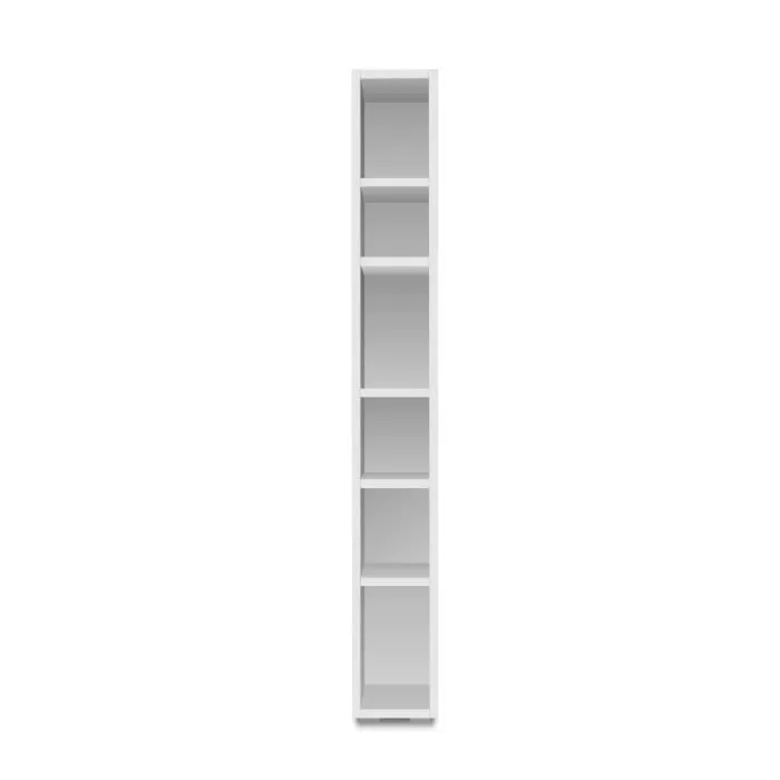 Cette étagère blanche de la collection Image s'utilise comme rangement mais aussi comme bibliothèque si vous voulez. Réalis