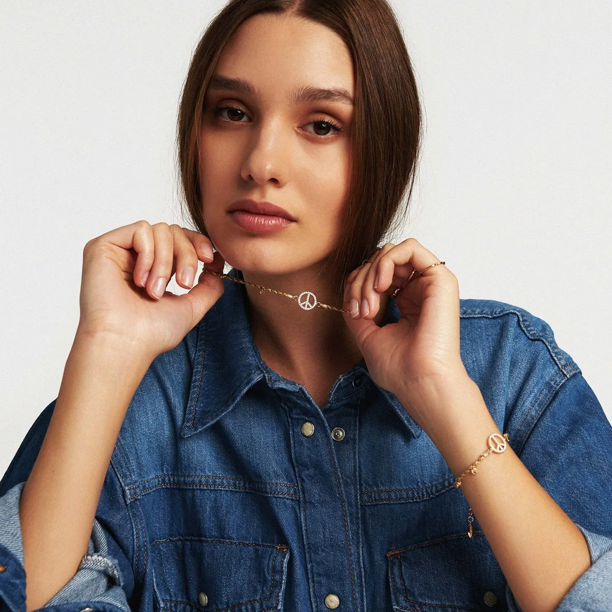 COLLIER CORDE PEACE BONZEY - HIPANEMA pour FEMME | Printemps