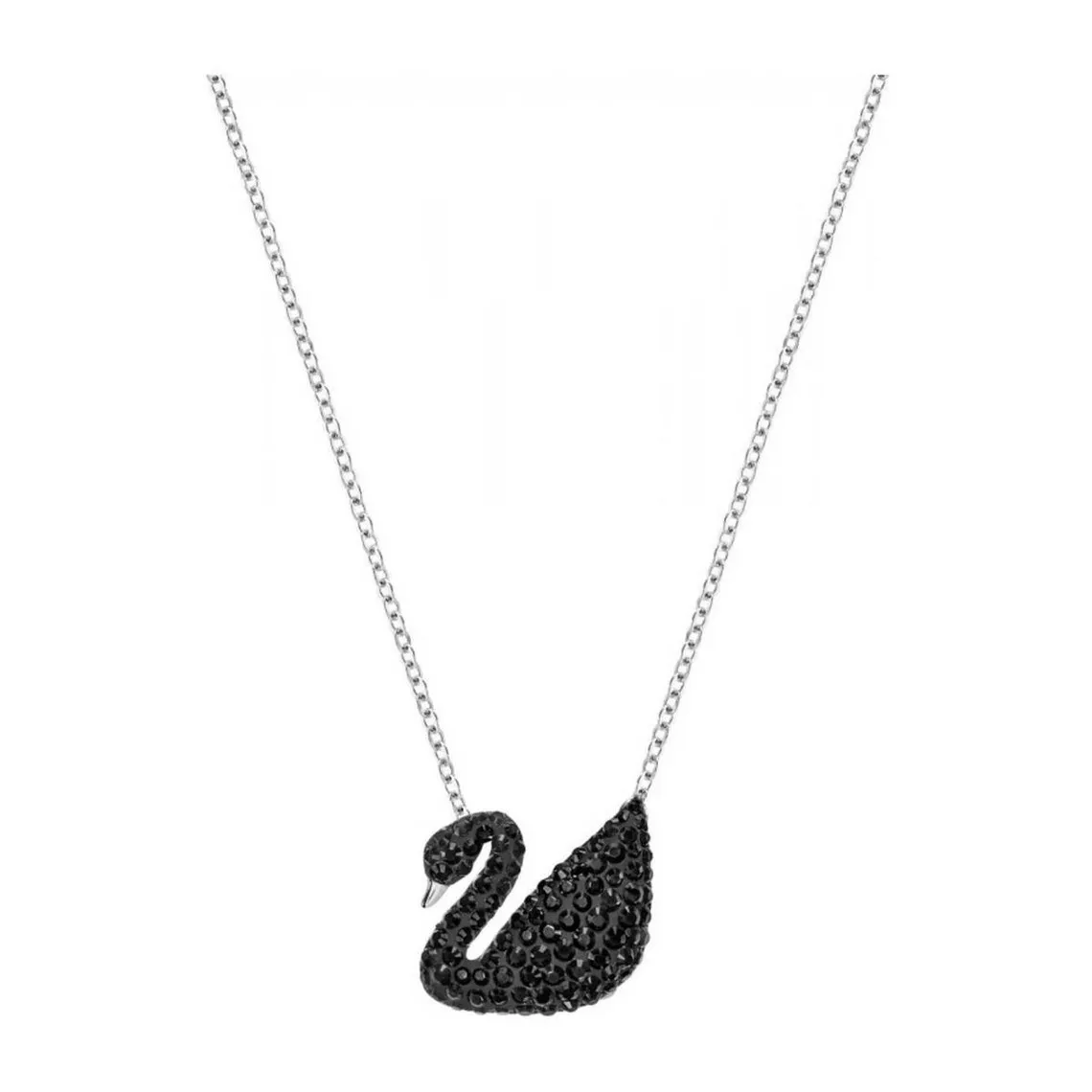 Collier et pendentif Swarovski  5347329 - Collier et pendentif Cygne Noir Serti Femme | 3 Suisses