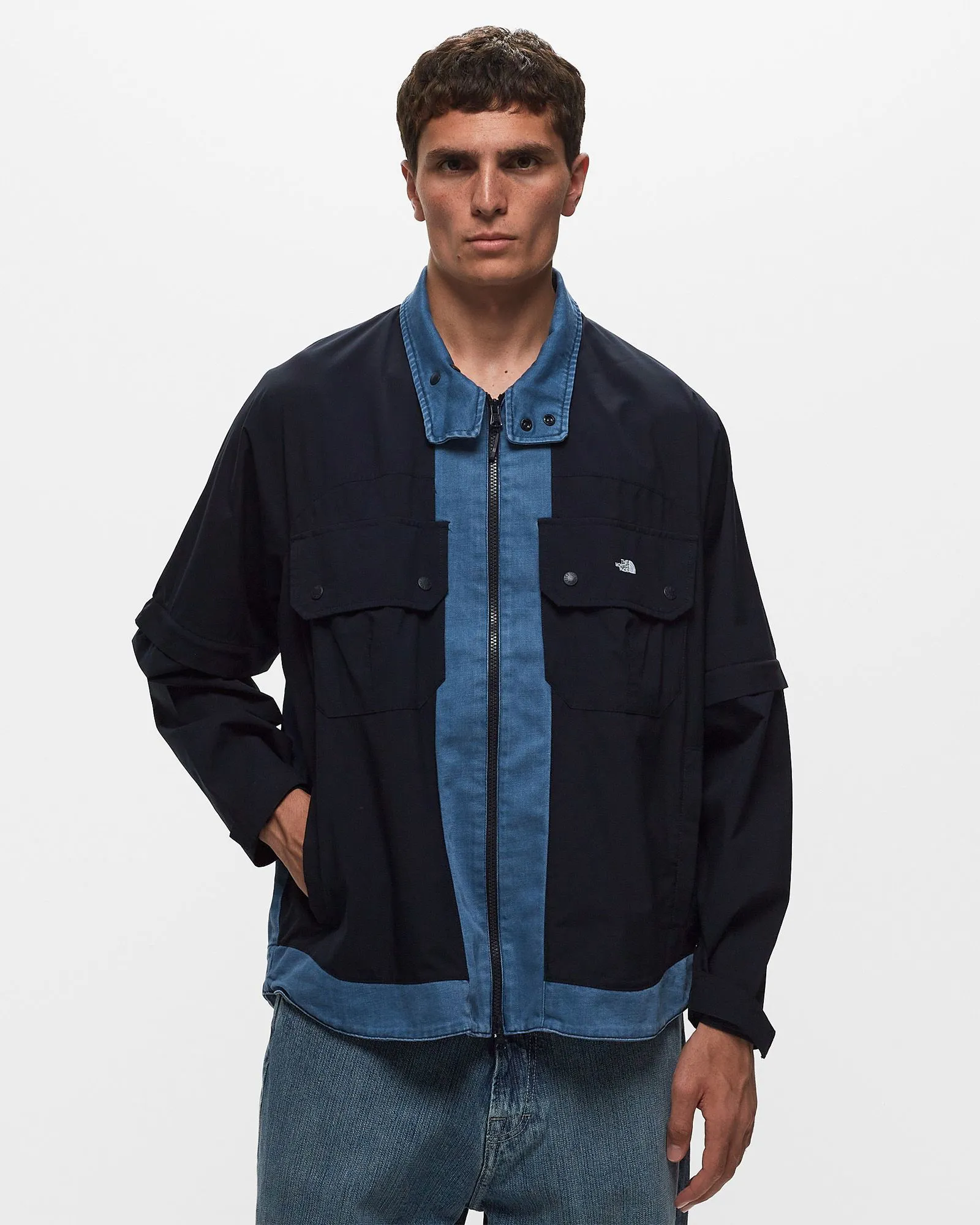 DENIM SHIRT JACKET