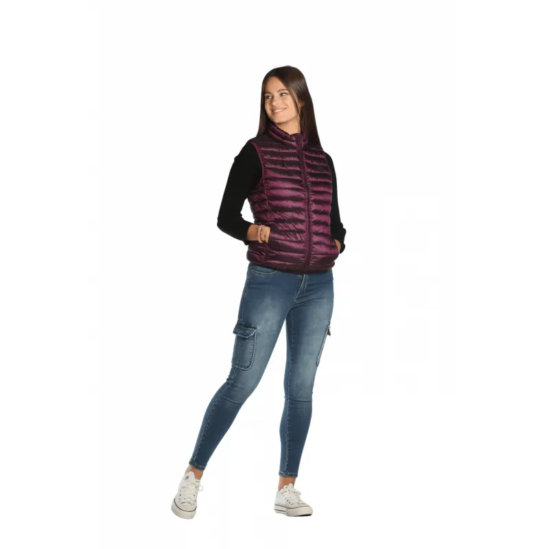 Doudoune Femme sans manche SHELTER Titane