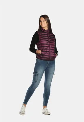 Doudoune Femme sans manche SHELTER Titane