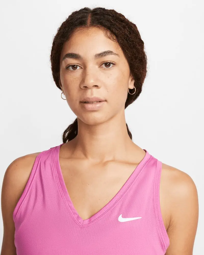 Débardeur de tennis Nike NikeCourt Rose pour femme