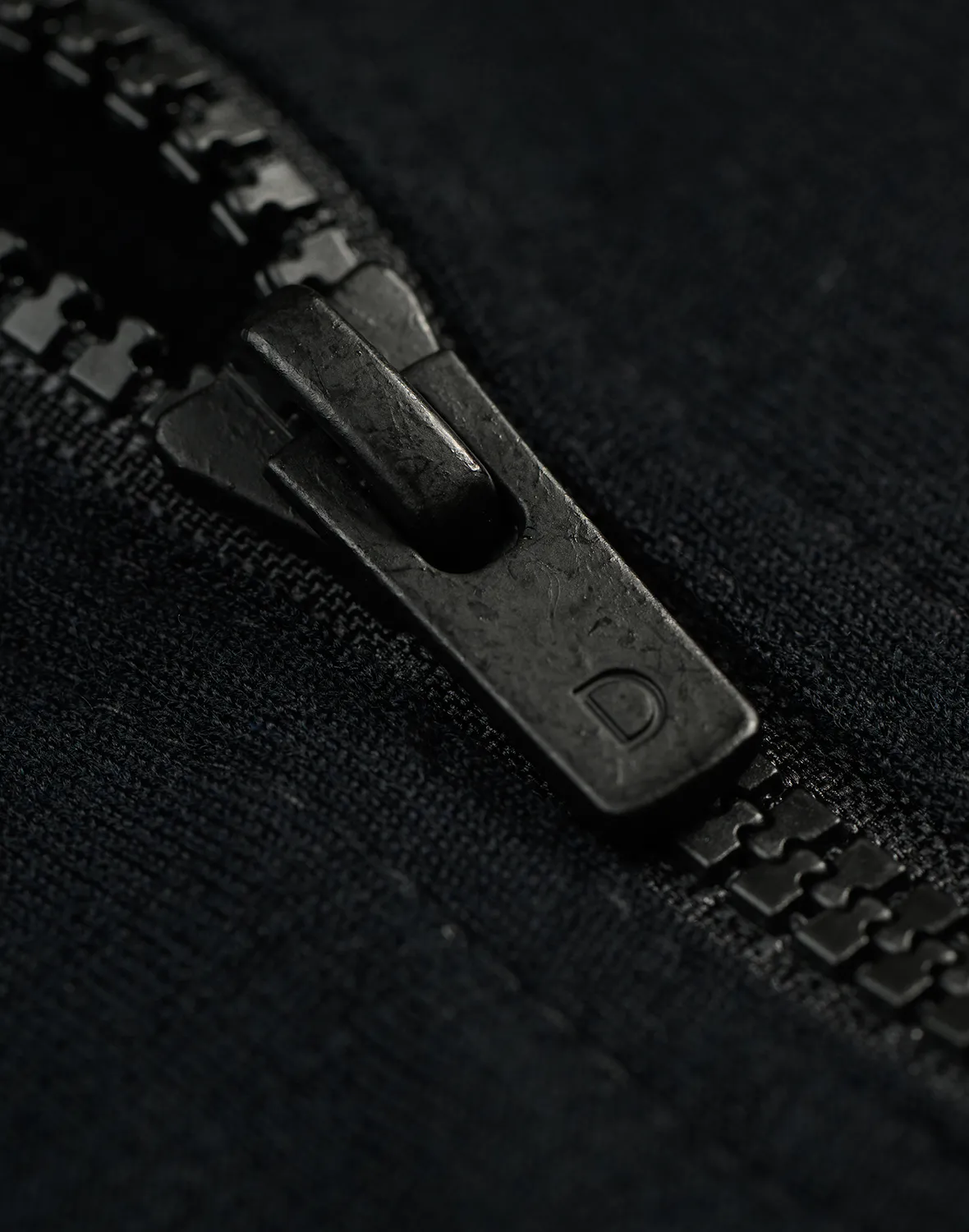 Haut à demi-zip en laine mérinos pour homme
