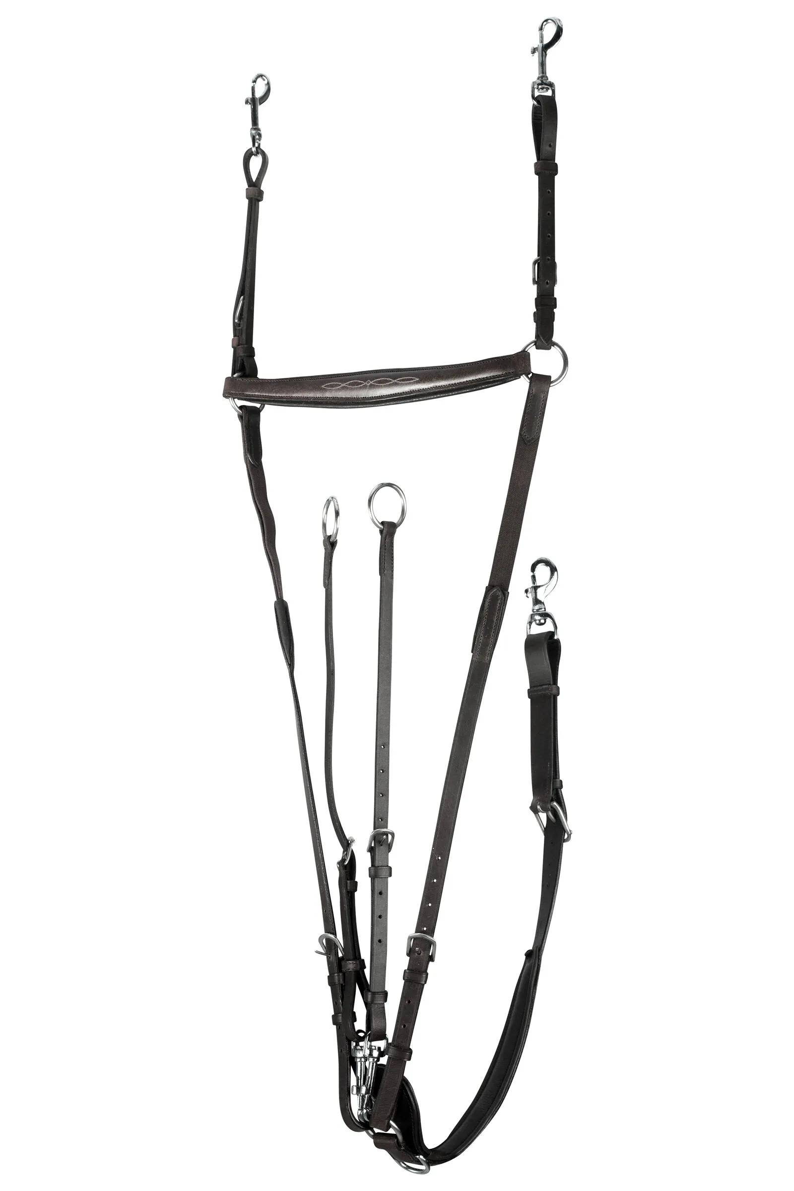 Horze Collier de chasse combiné martingale Venice