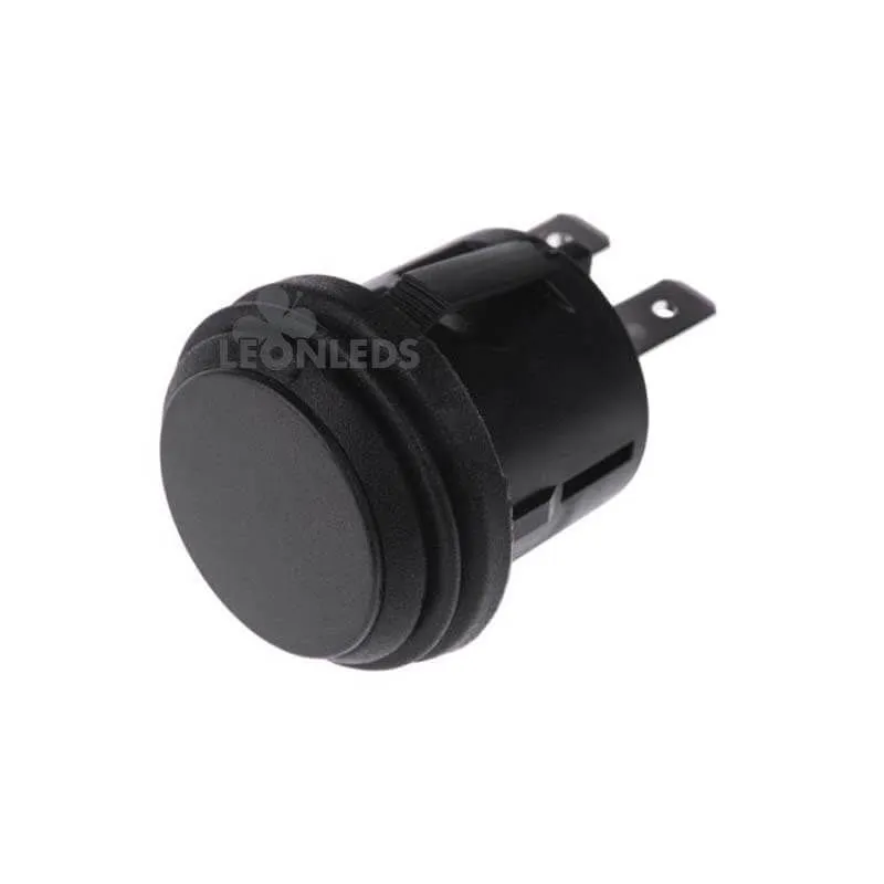 Interrupteur noir IP65 à installer dans le panneau 20A | leonleds.com