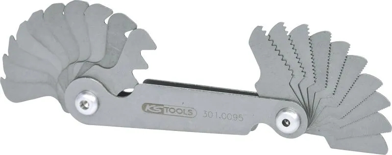 Jauge de filetage KS Tools métrique 20 pièces 301.0095 acheter à bas prix 