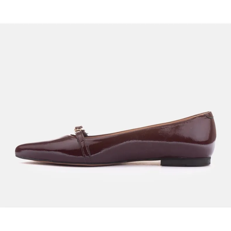 Marco Shoes Les ballerines d'Hélène rouge