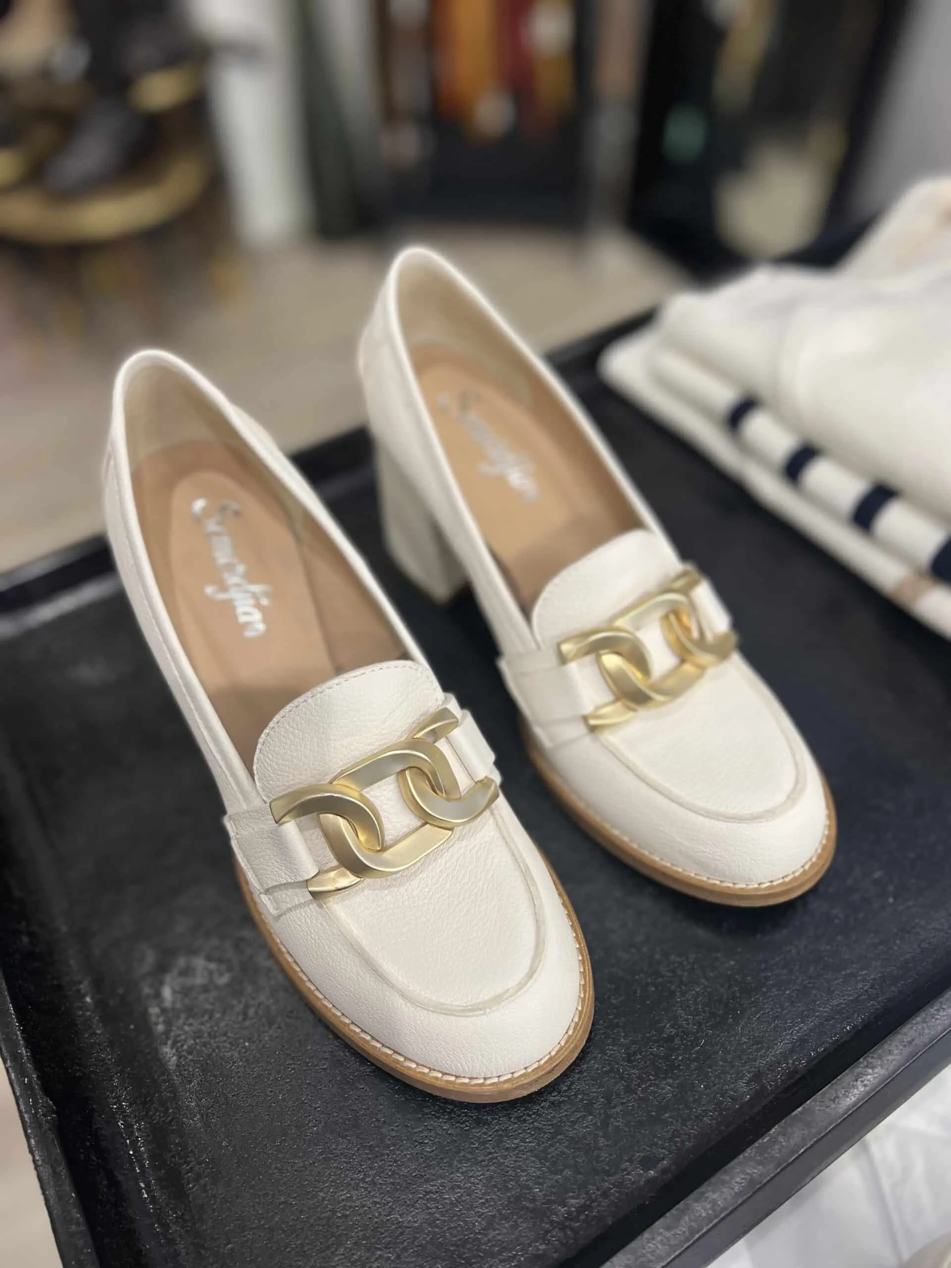 Mocassin à talon SMR | Concept Store En Ligne | Jade & Lisa