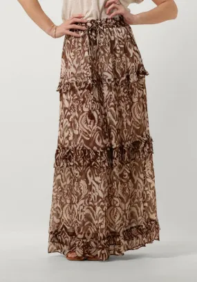 moliin jupe maxi esther en marron