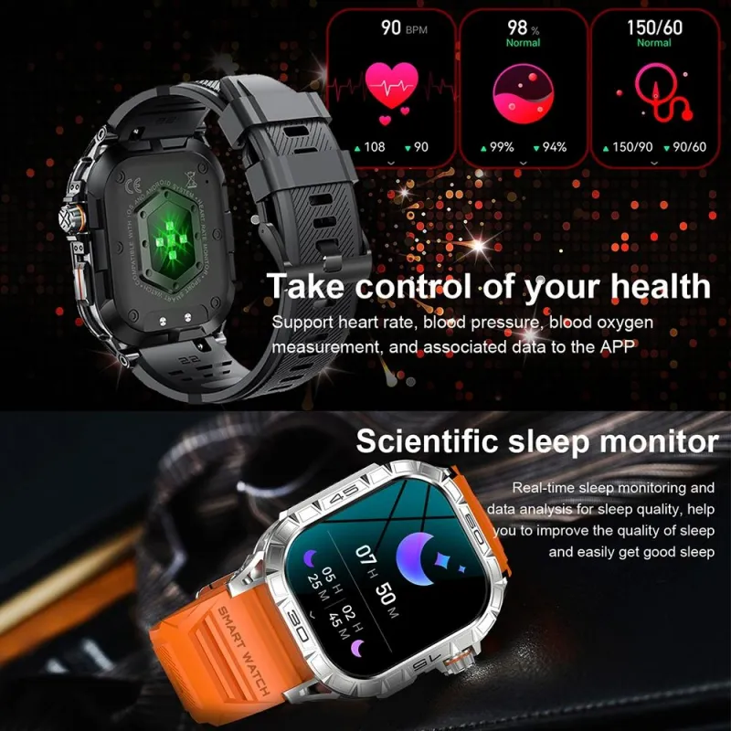 Montre Connectée Sport Appels Bluetooth IP68