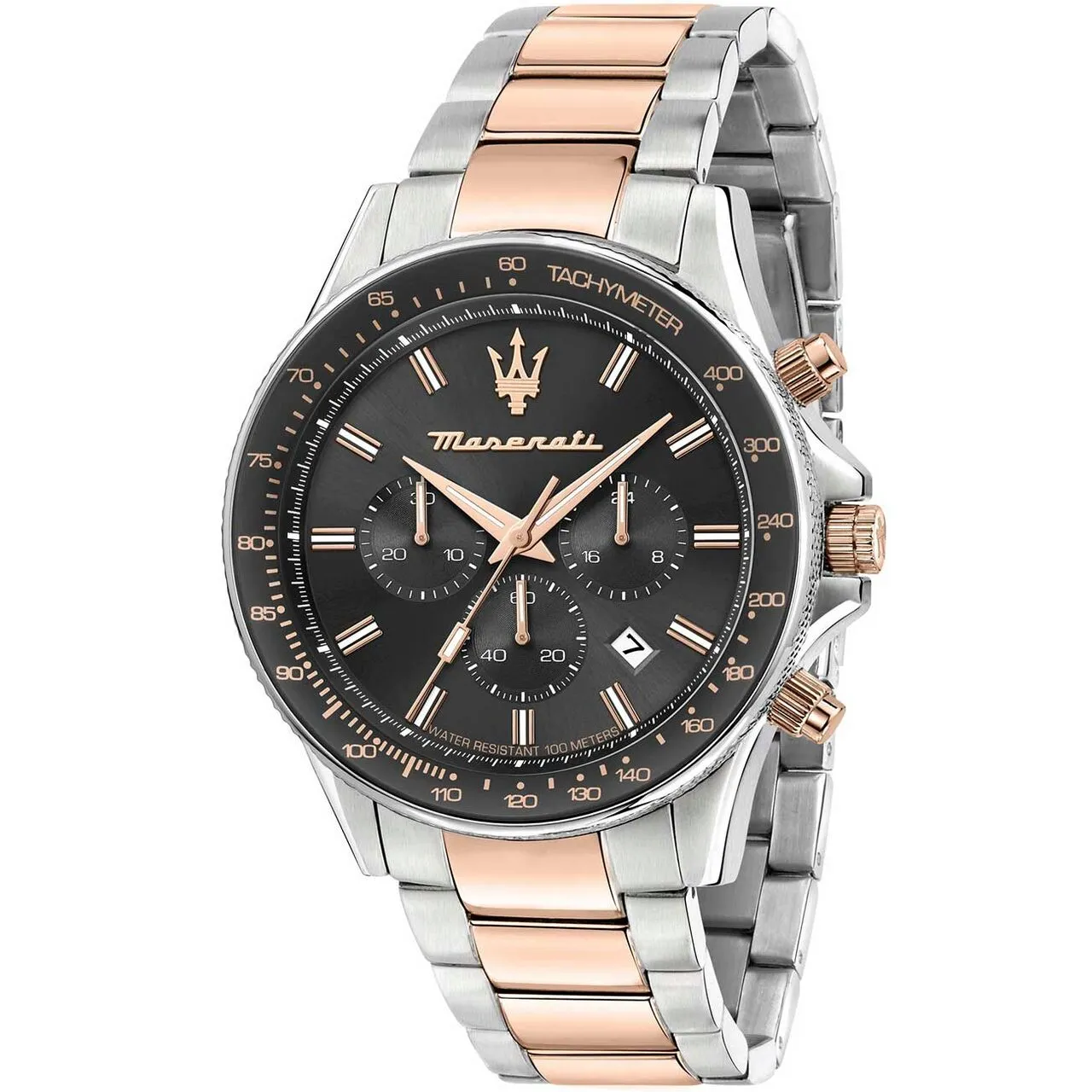 Montre homme Maserati R8873640021, Quartz, 44 mm, 10 ATM