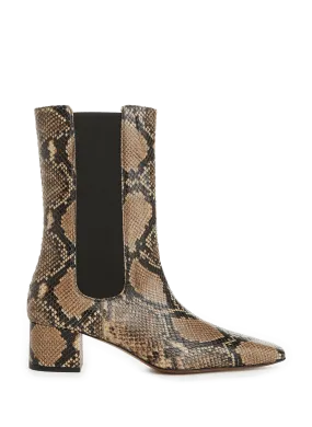 NANUSHKA  Bottes Java en cuir - Multicolore