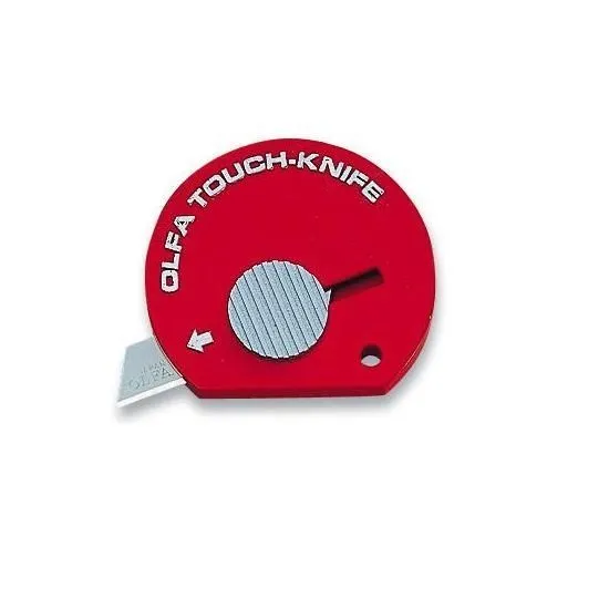 Olfa TK-4R Couteau de poche pour usages multiples - rouge