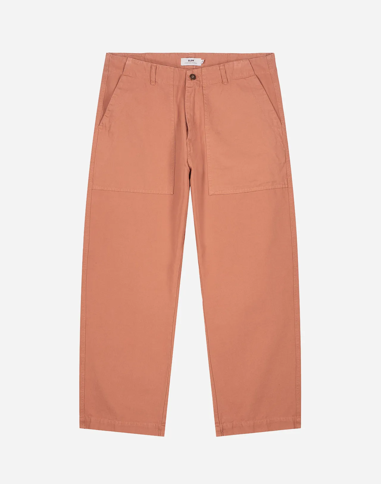 Pantalon Gamal terre de Sienne Taille 28 US Couleurs Brique