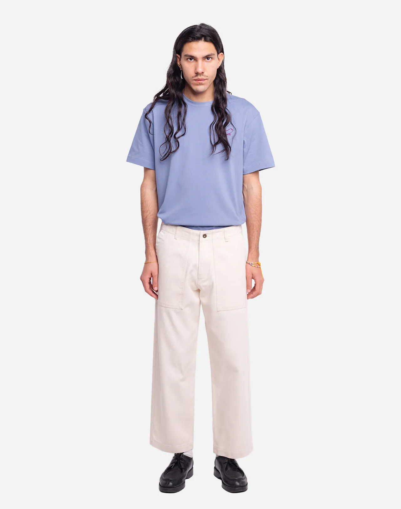 Pantalon Gamal écru Taille 34 US Couleurs Écru