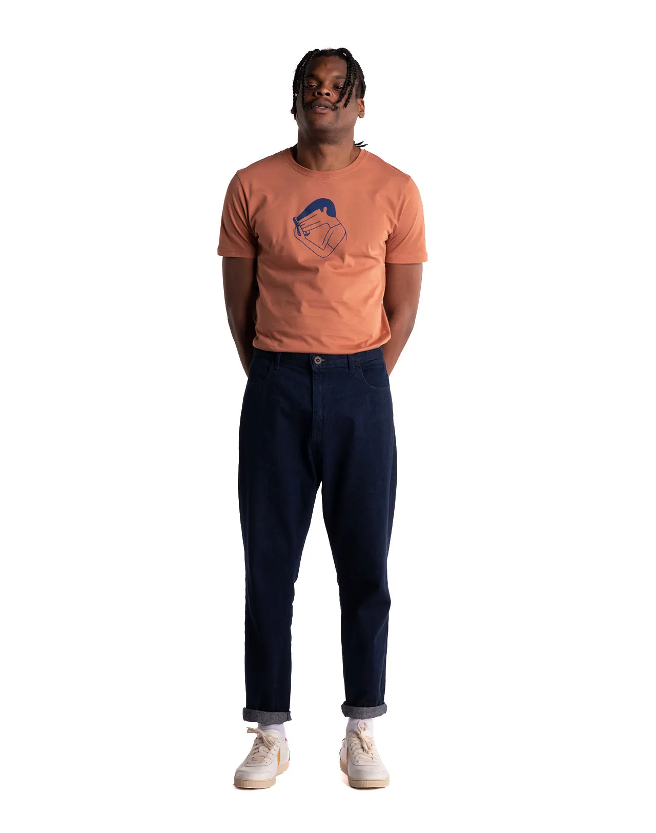 Pantalon Jacquot denim Taille 36 US Couleurs Denim Foncé