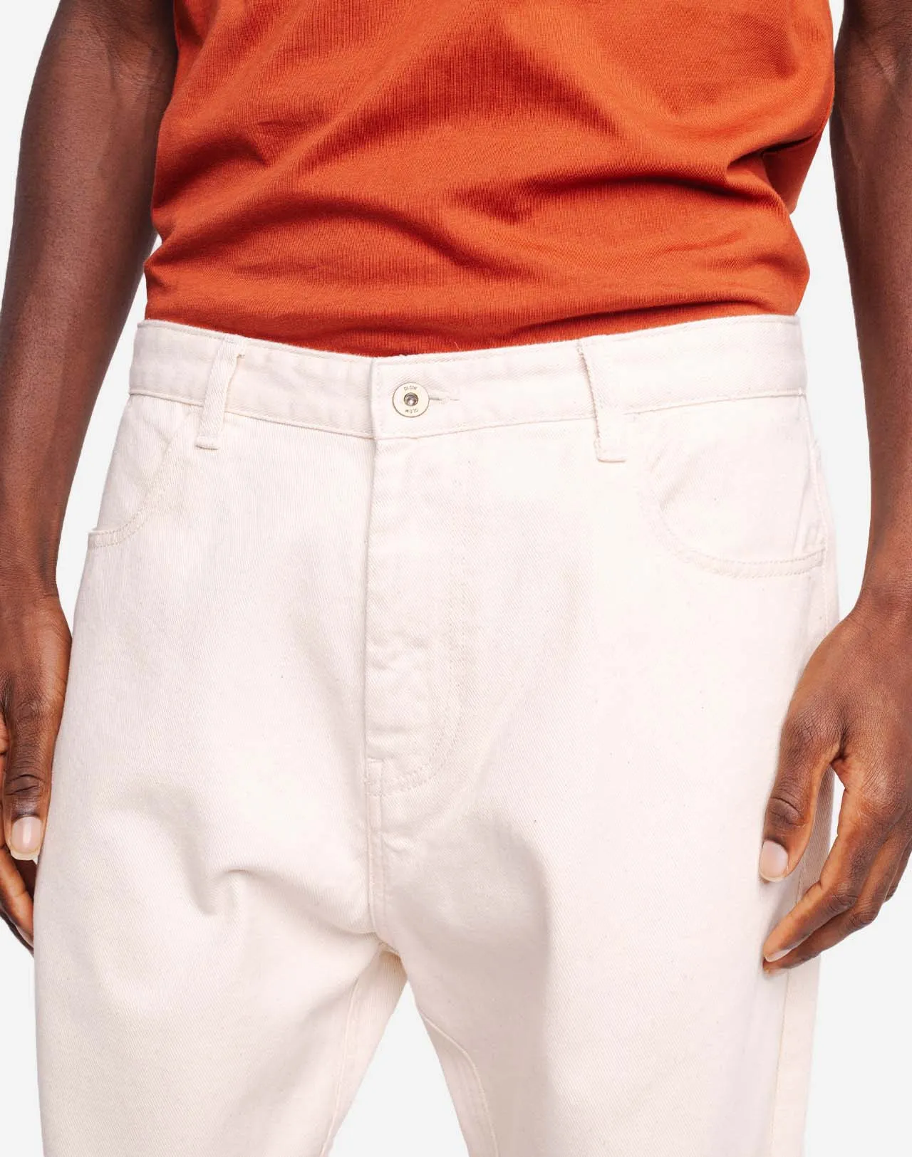 Pantalon Jacquot écru Taille 34 US Couleurs Écru