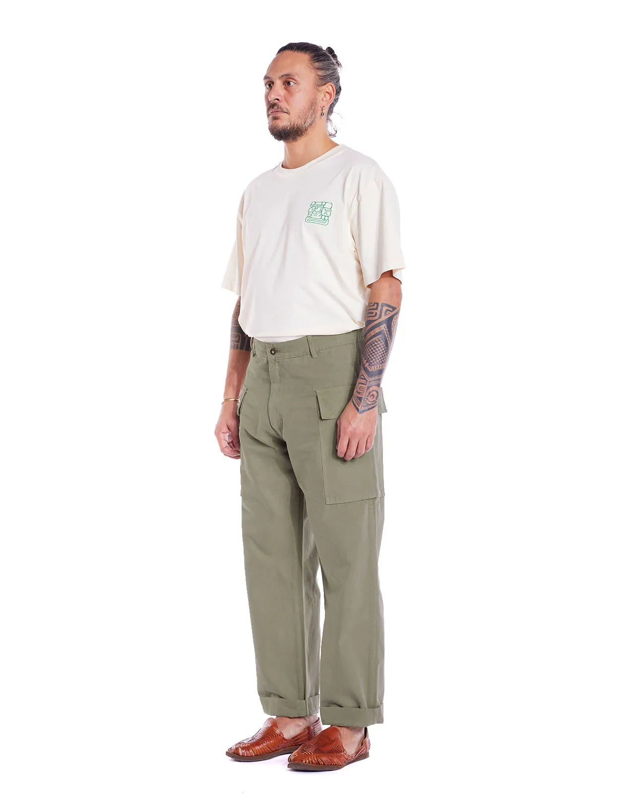 Pantalon Romero Taille 32 US Couleurs Kaki