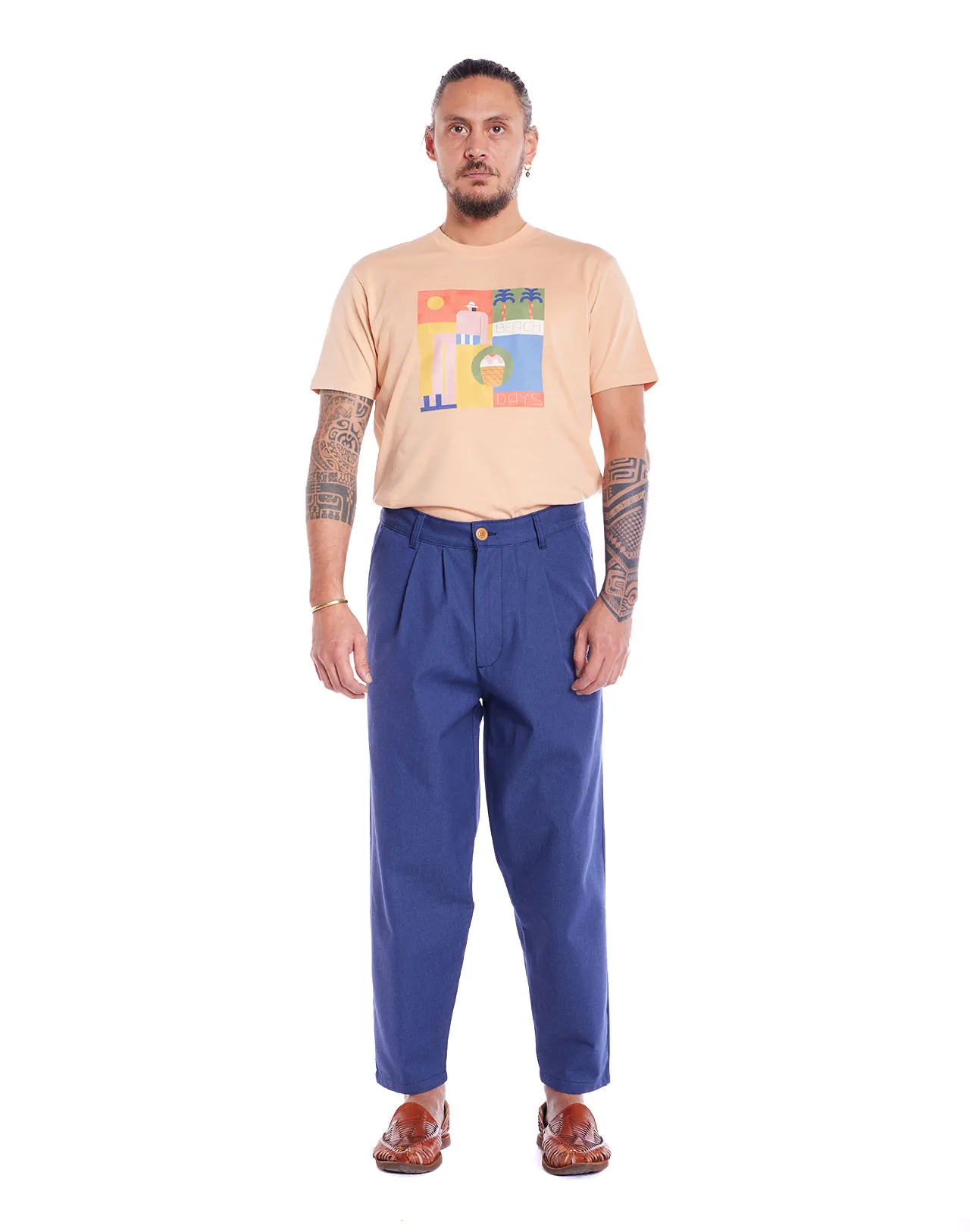 Pantalon Swing denim Taille 36 US Couleurs Denim