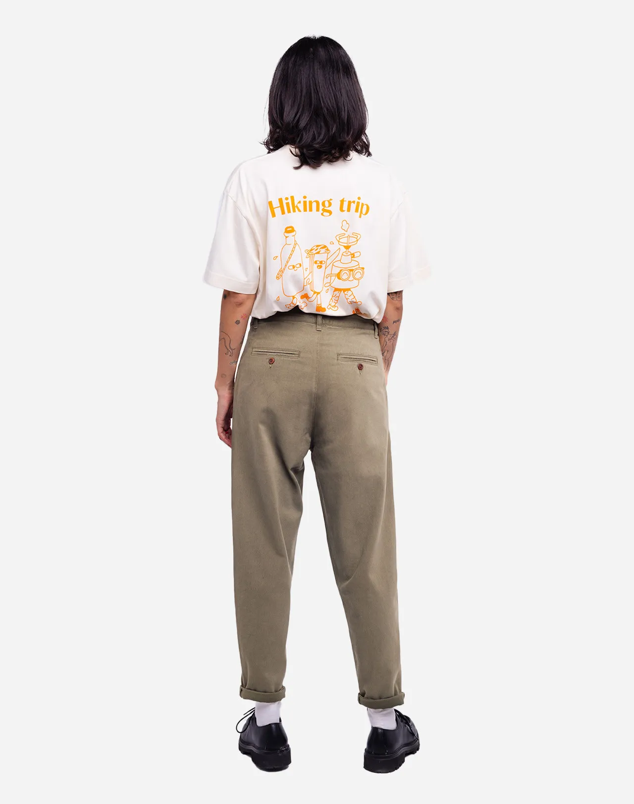 Pantalon Swing kaki Taille 28 US Couleurs Kaki