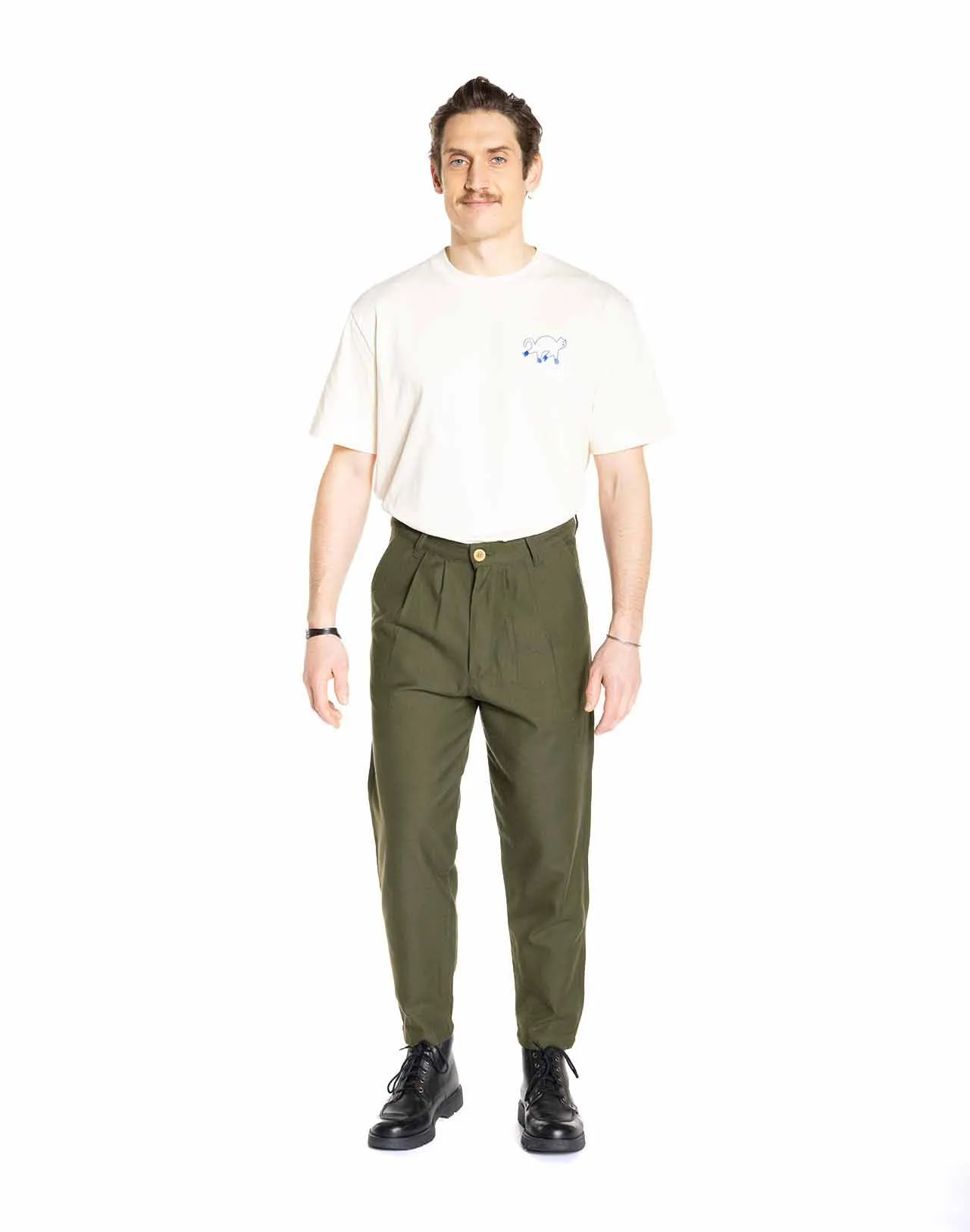 Pantalon Swing kaki Taille 30 US Couleurs Kaki
