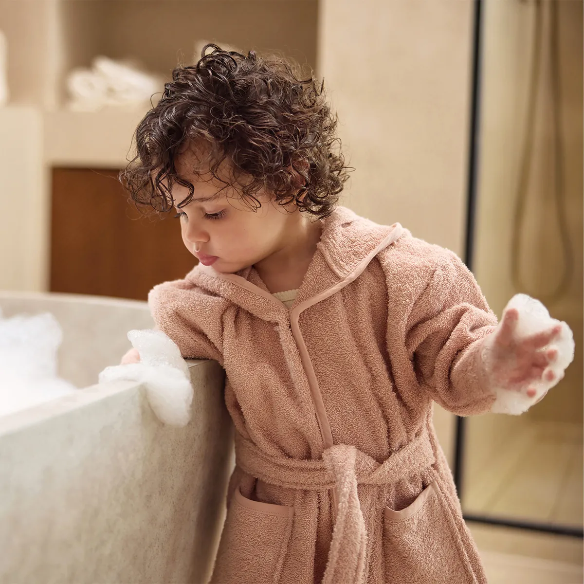 Peignoir de Bain Wild Rose - 3/4 Ans