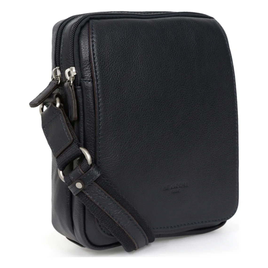 Sacoche Cuir CONFORT Marine Milo | 3 Suisses
