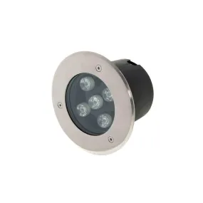 Spot led encastrable 5w 400lm ø120mm 18° étanche ip65 blanc chaud 2700k