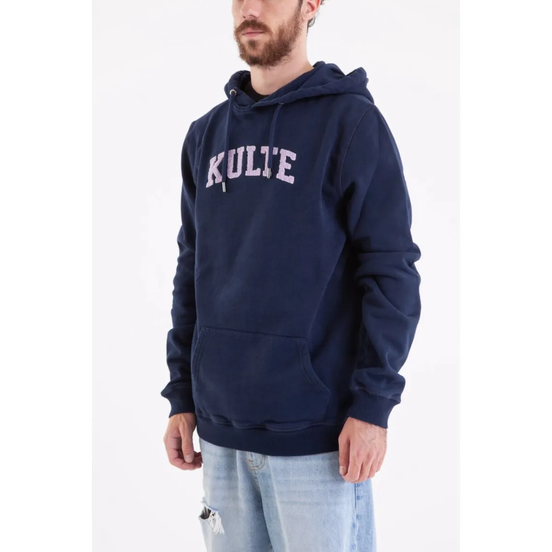 Sweatshirt CORPO ATHLETIC - Bleu marine  en coton | 3 Suisses