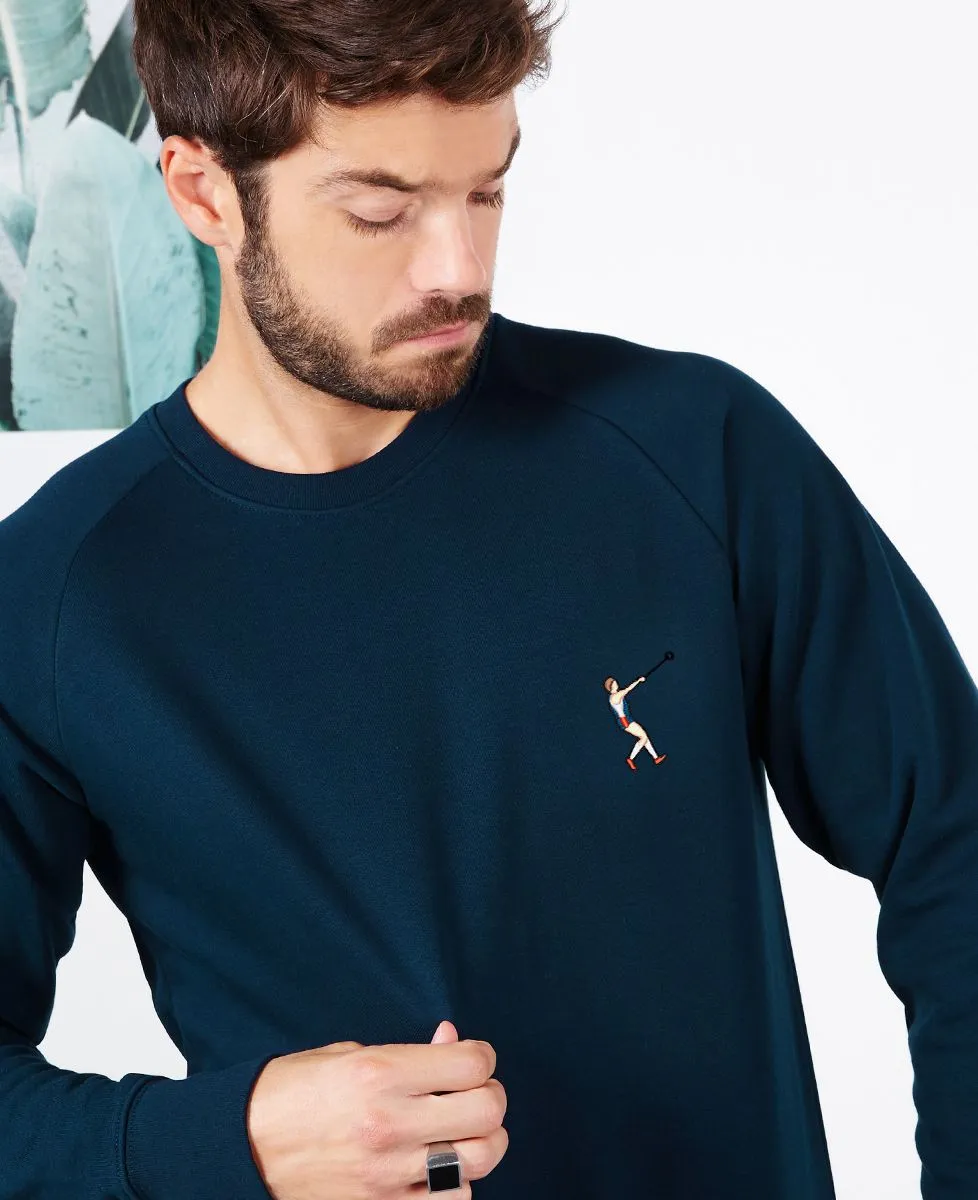 Sweatshirt homme Lancer de marteau (brodé)