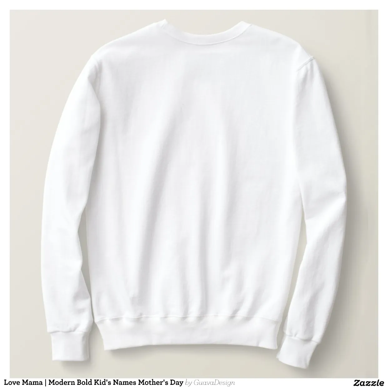Sweatshirt Love Mama | Bold Kid's Names Mother's Day