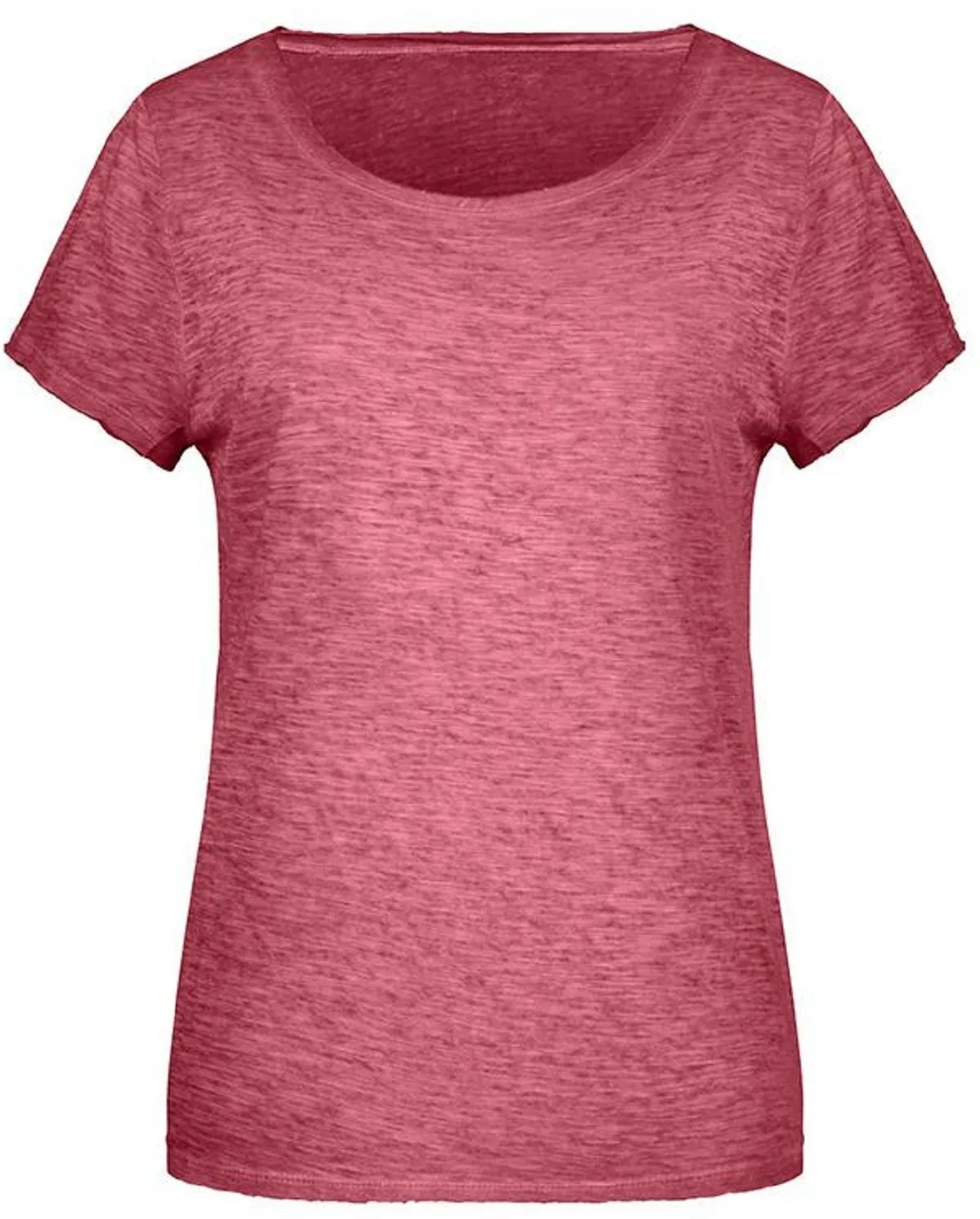 T-shirt bio - Femme - 8015 - rouge chili 