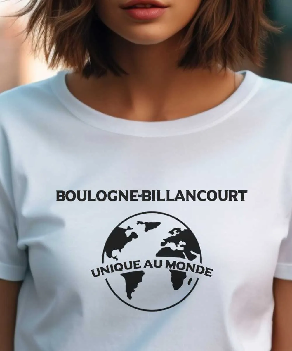 T-Shirt Boulogne-Billancourt unique au monde