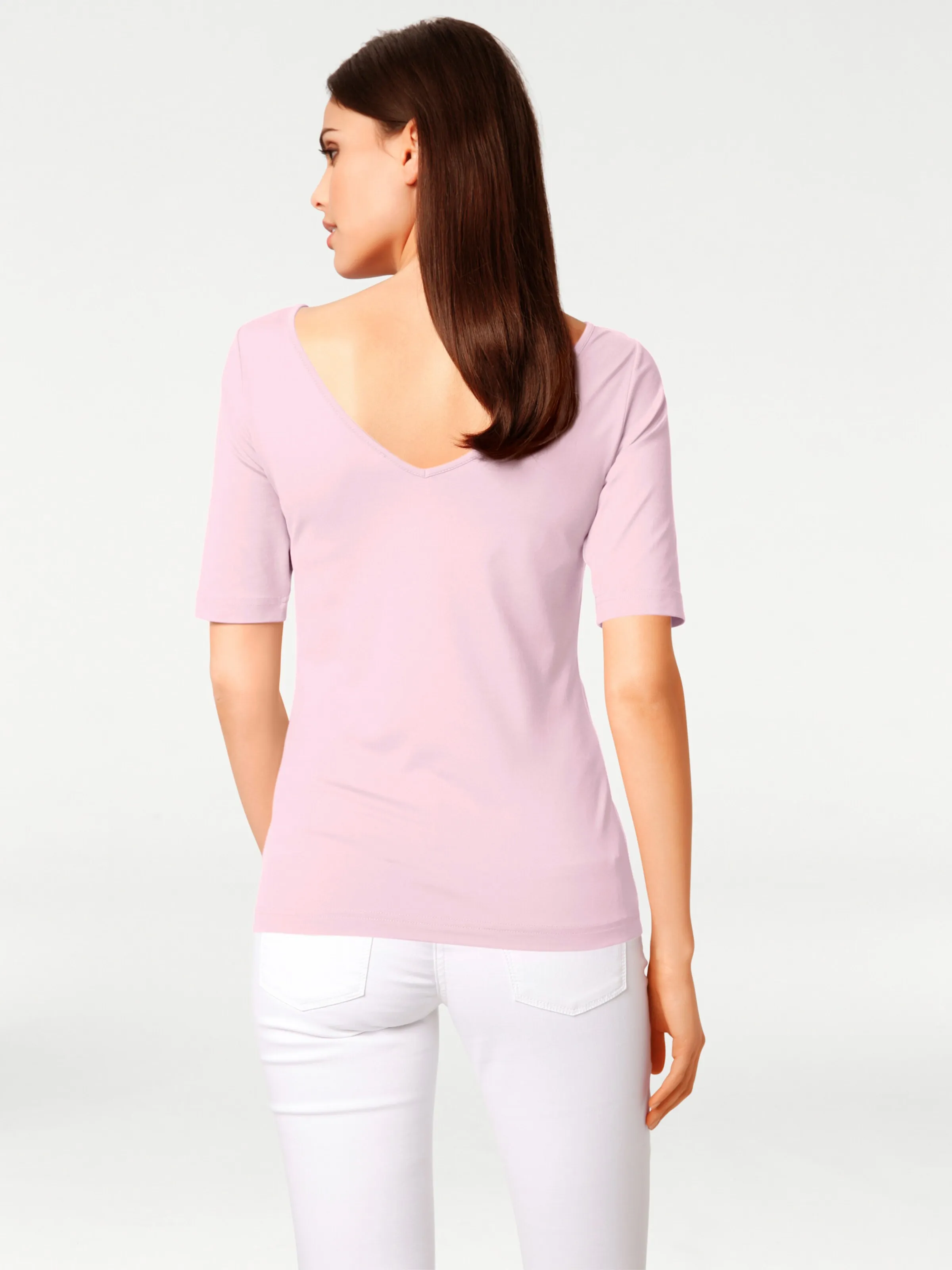 T-shirt encolure en U