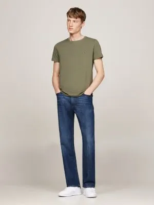 T-shirt extra slim extensible | Gris | Tommy Hilfiger