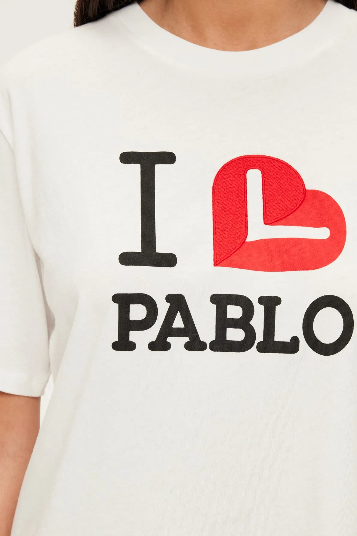 T-shirt I love en coton - ARLETTY