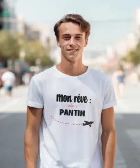 T-Shirt Mon rêve aller à Pantin