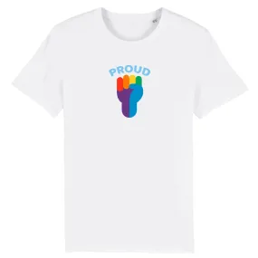 T shirt Unisex LGBT Main Levé