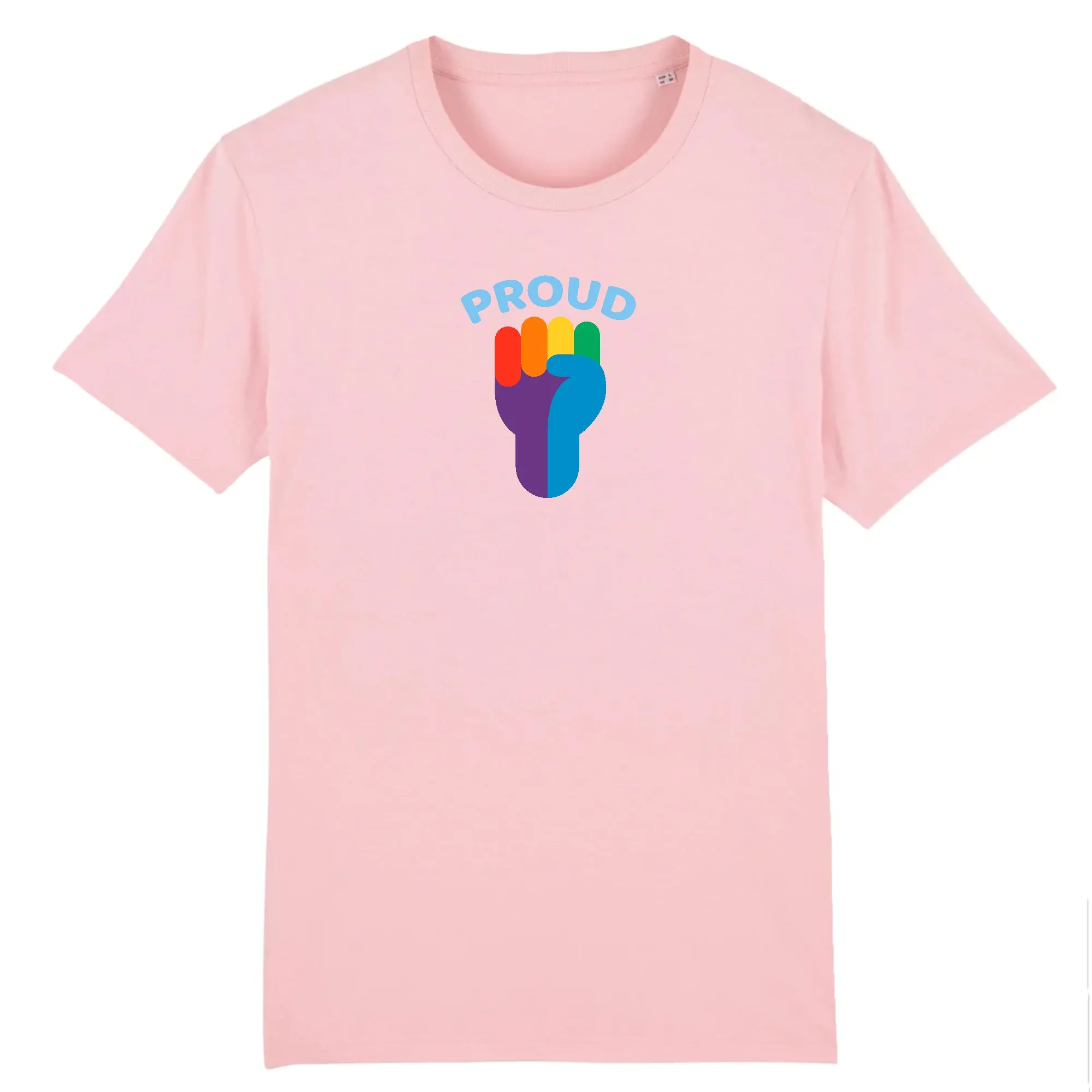 T shirt Unisex LGBT Main Levé