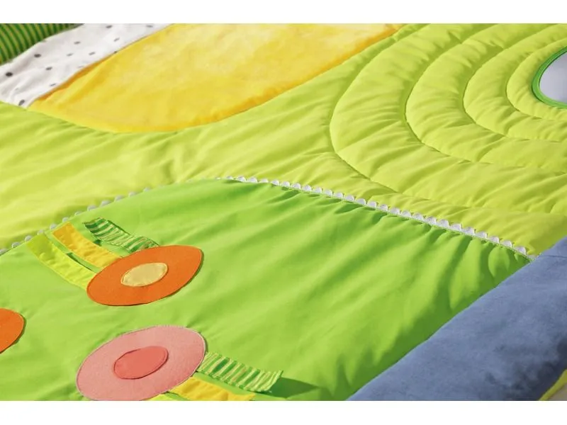 TAPIS D'ACTIVITÉS 3D La campagne et 3 doudous