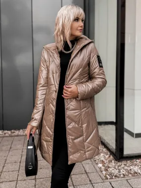 VESTE AOSTA CARAMEL