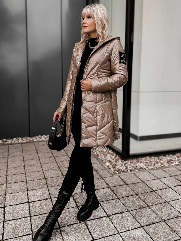 VESTE AOSTA CARAMEL