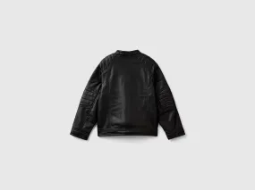 Veste en tissu enduit