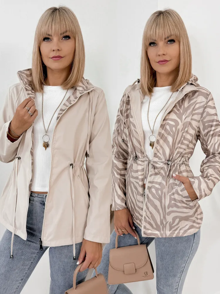 VESTE REVERSIBLE MITNO BEIGE